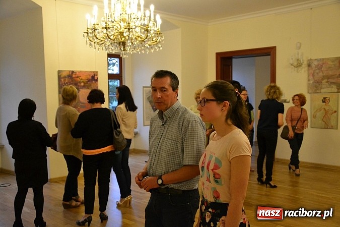 Zdjęcie w galerii na portalu naszraciborz.pl: Nierealne - wernisaż wystawy Sylwii Marcinków Matulka na zamku  wiadomości z regionu