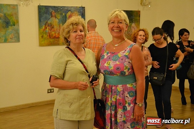 Zdjęcie w galerii na portalu naszraciborz.pl: Nierealne - wernisaż wystawy Sylwii Marcinków Matulka na zamku  wiadomości z regionu