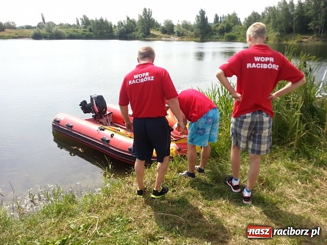 Zdjęcie w galerii na portalu naszraciborz.pl: Wspólne ćwiczenia WOPR i straży pożarnej  wiadomości z regionu