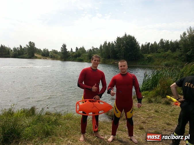 Zdjęcie w galerii na portalu naszraciborz.pl: Wspólne ćwiczenia WOPR i straży pożarnej  wiadomości z regionu