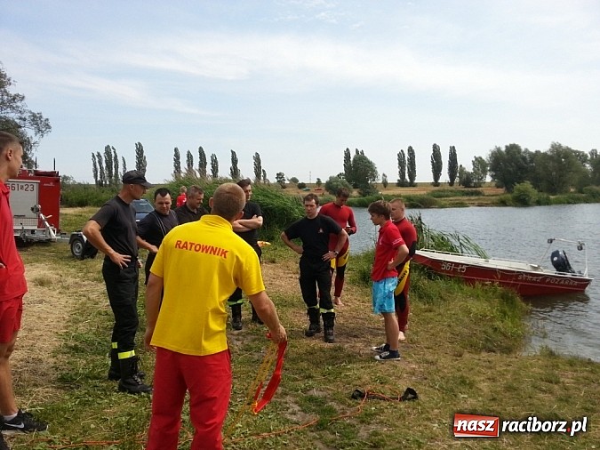 Zdjęcie w galerii na portalu naszraciborz.pl: Wspólne ćwiczenia WOPR i straży pożarnej  wiadomości z regionu
