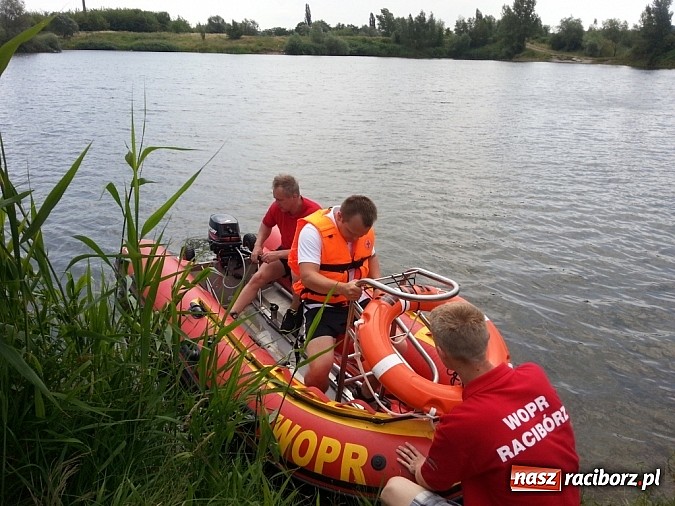 Zdjęcie w galerii na portalu naszraciborz.pl: Wspólne ćwiczenia WOPR i straży pożarnej  wiadomości z regionu