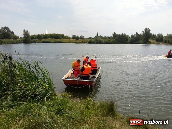 Zdjęcie w galerii na portalu naszraciborz.pl: Wspólne ćwiczenia WOPR i straży pożarnej  wiadomości z regionu