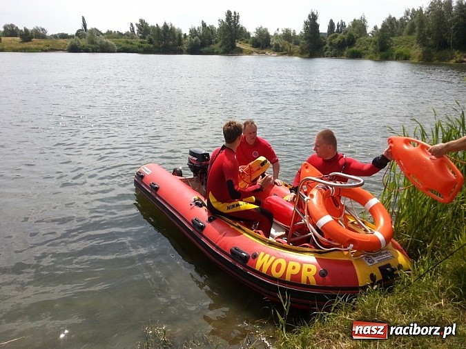 Zdjęcie w galerii na portalu naszraciborz.pl: Wspólne ćwiczenia WOPR i straży pożarnej  wiadomości z regionu