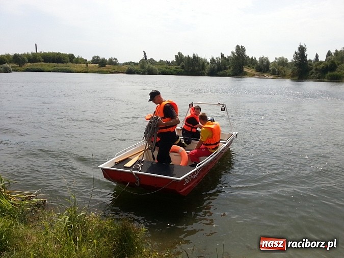 Zdjęcie w galerii na portalu naszraciborz.pl: Wspólne ćwiczenia WOPR i straży pożarnej  wiadomości z regionu