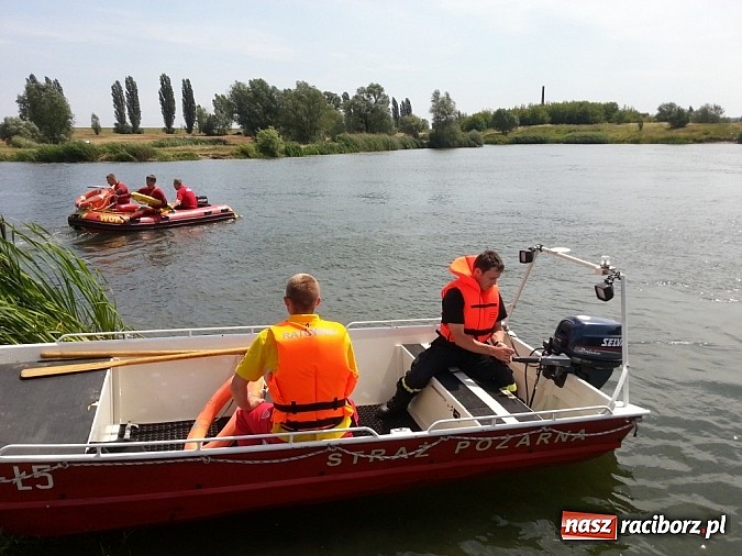 Zdjęcie w galerii na portalu naszraciborz.pl: Wspólne ćwiczenia WOPR i straży pożarnej  wiadomości z regionu