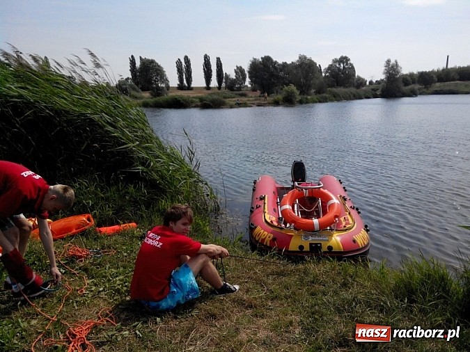 Zdjęcie w galerii na portalu naszraciborz.pl: Wspólne ćwiczenia WOPR i straży pożarnej  wiadomości z regionu