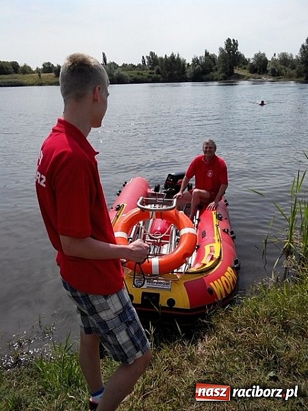 Zdjęcie w galerii na portalu naszraciborz.pl: Wspólne ćwiczenia WOPR i straży pożarnej  wiadomości z regionu