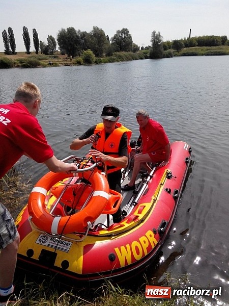 Zdjęcie w galerii na portalu naszraciborz.pl: Wspólne ćwiczenia WOPR i straży pożarnej  wiadomości z regionu