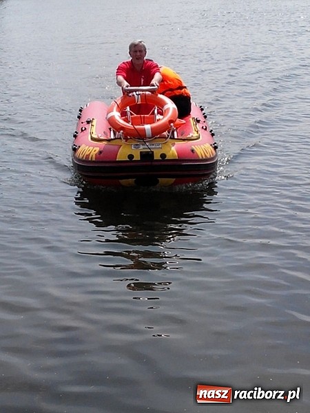 Zdjęcie w galerii na portalu naszraciborz.pl: Wspólne ćwiczenia WOPR i straży pożarnej  wiadomości z regionu