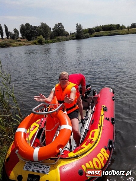 Zdjęcie w galerii na portalu naszraciborz.pl: Wspólne ćwiczenia WOPR i straży pożarnej  wiadomości z regionu