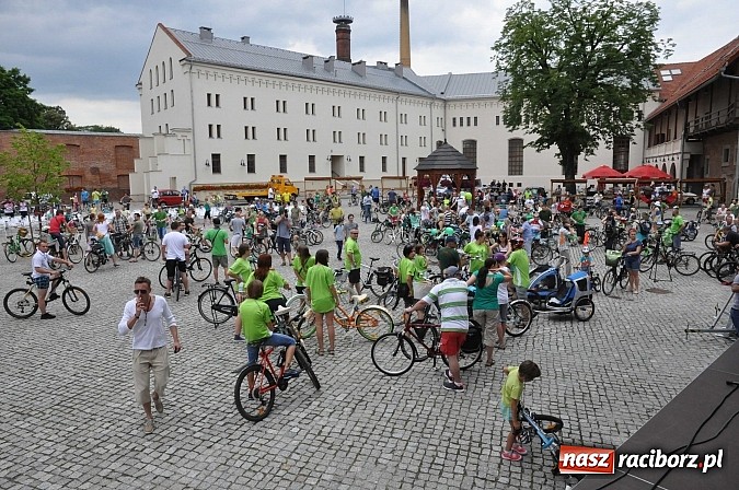 Zdjęcie w galerii na portalu naszraciborz.pl: Szósta Rowerowa Masa Krytyczna przejechała przez Racibórz. Super frekwencja wiadomości z regionu
