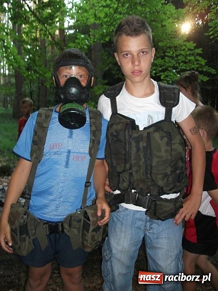 Zdjęcie w galerii na portalu naszraciborz.pl: Przygoda i zabawa, czyli biwak w Borucinie wiadomości z regionu