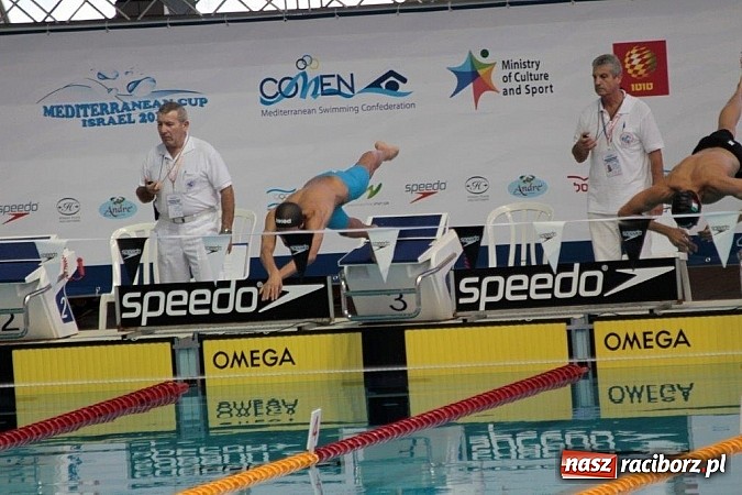 Zdjęcie w galerii na portalu naszraciborz.pl: Pływacy Szkoły Mistrzostwa Sportowego po raz pierwszy w historii startowali w Izraelu wiadomości z regionu