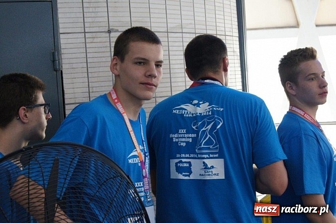 Zdjęcie w galerii na portalu naszraciborz.pl: Pływacy Szkoły Mistrzostwa Sportowego po raz pierwszy w historii startowali w Izraelu wiadomości z regionu