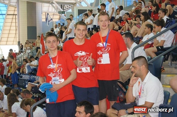Zdjęcie w galerii na portalu naszraciborz.pl: Pływacy Szkoły Mistrzostwa Sportowego po raz pierwszy w historii startowali w Izraelu wiadomości z regionu