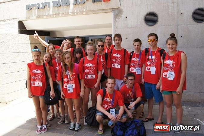 Zdjęcie w galerii na portalu naszraciborz.pl: Pływacy Szkoły Mistrzostwa Sportowego po raz pierwszy w historii startowali w Izraelu wiadomości z regionu