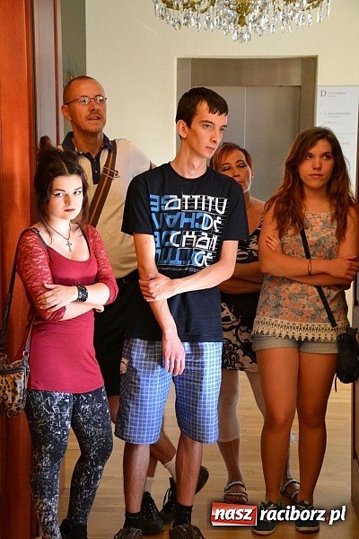 Zdjęcie w galerii na portalu naszraciborz.pl: W stronę Wojtkiewicza - wernisaż wystawy na zamku wiadomości z regionu