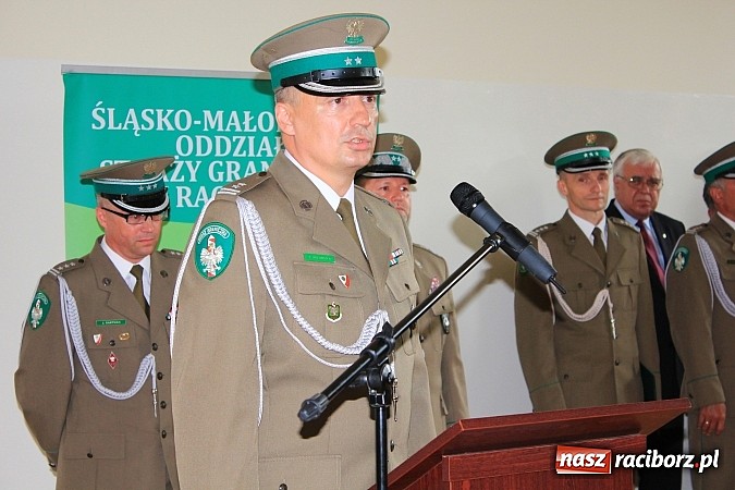 Zdjęcie w galerii na portalu naszraciborz.pl: Jacek Gartman nowym komendantem Oddziału Straży Granicznej w Raciborzu wiadomości z regionu