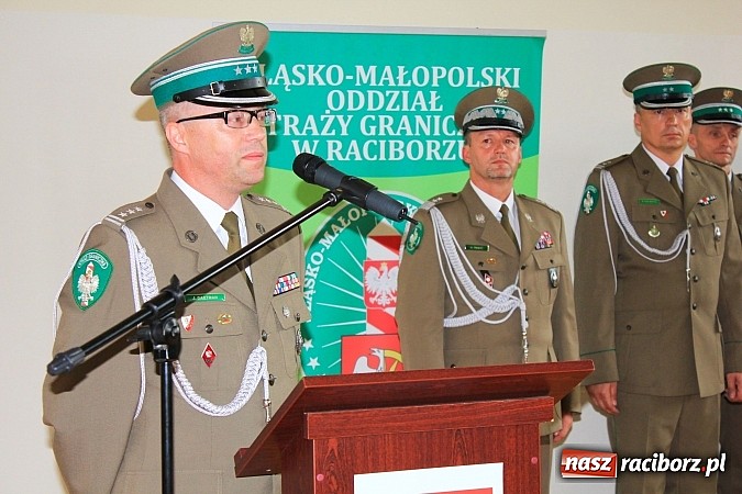 Zdjęcie w galerii na portalu naszraciborz.pl: Jacek Gartman nowym komendantem Oddziału Straży Granicznej w Raciborzu wiadomości z regionu