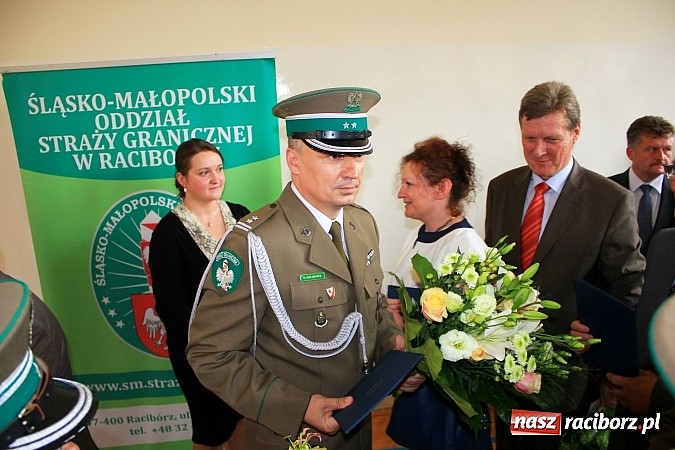 Zdjęcie w galerii na portalu naszraciborz.pl: Jacek Gartman nowym komendantem Oddziału Straży Granicznej w Raciborzu wiadomości z regionu