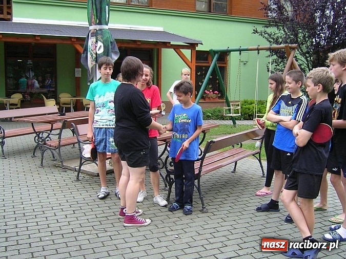 Zdjęcie w galerii na portalu naszraciborz.pl: Tenisiści TKKF Rafako na obozie w Czechach wiadomości z regionu