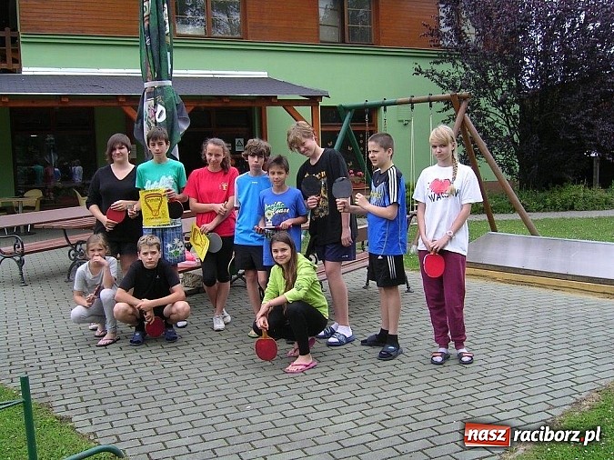 Zdjęcie w galerii na portalu naszraciborz.pl: Tenisiści TKKF Rafako na obozie w Czechach wiadomości z regionu