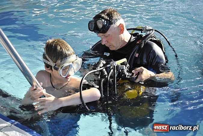 Zdjęcie w galerii na portalu naszraciborz.pl: Nurkowanie w H2Ostróg  wiadomości z regionu