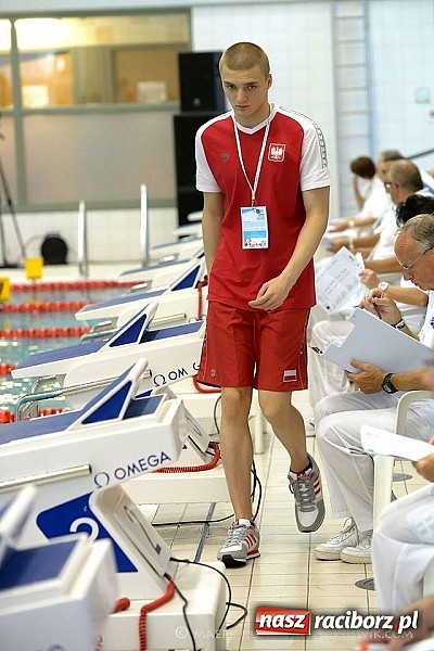 Zdjęcie w galerii na portalu naszraciborz.pl: Pływanie. Srebro Krzysztofa Tokarskiego na Mistrzostwach Europy  wiadomości z regionu