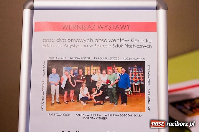 Zdjęcie w galerii na portalu naszraciborz.pl: Absolwenci edukacji artystycznej pokazali swoje prace wiadomości z regionu