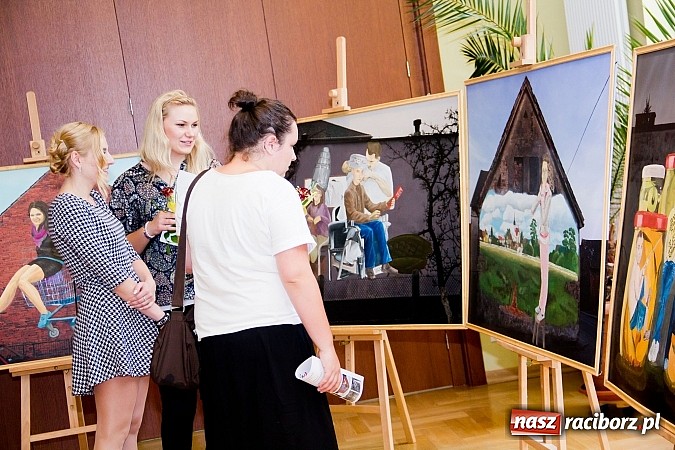 Zdjęcie w galerii na portalu naszraciborz.pl: Absolwenci edukacji artystycznej pokazali swoje prace wiadomości z regionu