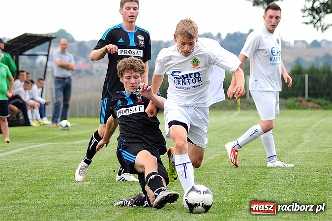 Zdjęcie w galerii na portalu naszraciborz.pl: Naprz&oacute;d Borucin z pucharem burmistrza wiadomości z regionu