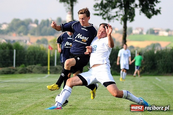 Zdjęcie w galerii na portalu naszraciborz.pl: Naprz&oacute;d Borucin z pucharem burmistrza wiadomości z regionu