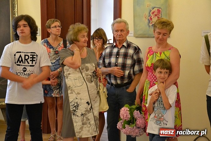 Zdjęcie w galerii na portalu naszraciborz.pl: Woskiem malowanie na Zamku Piastowskim - wernisaż wystawy wiadomości z regionu