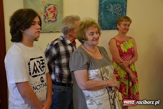 Zdjęcie w galerii na portalu naszraciborz.pl: Woskiem malowanie na Zamku Piastowskim - wernisaż wystawy wiadomości z regionu