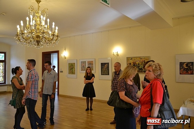 Zdjęcie w galerii na portalu naszraciborz.pl: Woskiem malowanie na Zamku Piastowskim - wernisaż wystawy wiadomości z regionu