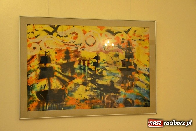 Zdjęcie w galerii na portalu naszraciborz.pl: Woskiem malowanie na Zamku Piastowskim - wernisaż wystawy wiadomości z regionu