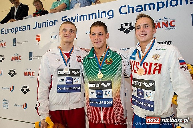 Zdjęcie w galerii na portalu naszraciborz.pl: Pływanie. Pięć medali Polak&oacute;w wiadomości z regionu