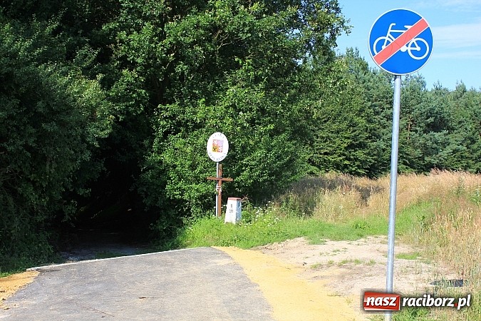 Zdjęcie w galerii na portalu naszraciborz.pl: Otwarto nową ścieżkę rowerową w Borucinie! wiadomości z regionu