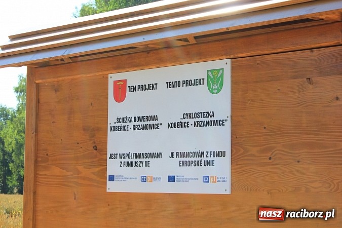 Zdjęcie w galerii na portalu naszraciborz.pl: Otwarto nową ścieżkę rowerową w Borucinie! wiadomości z regionu