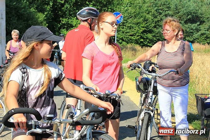 Zdjęcie w galerii na portalu naszraciborz.pl: Otwarto nową ścieżkę rowerową w Borucinie! wiadomości z regionu