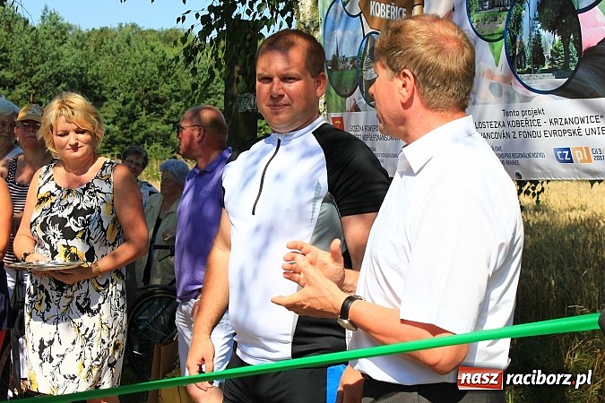 Zdjęcie w galerii na portalu naszraciborz.pl: Otwarto nową ścieżkę rowerową w Borucinie! wiadomości z regionu