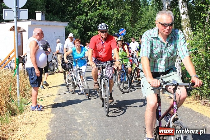 Zdjęcie w galerii na portalu naszraciborz.pl: Otwarto nową ścieżkę rowerową w Borucinie! wiadomości z regionu