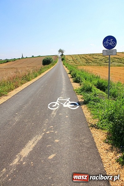 Zdjęcie w galerii na portalu naszraciborz.pl: Otwarto nową ścieżkę rowerową w Borucinie! wiadomości z regionu