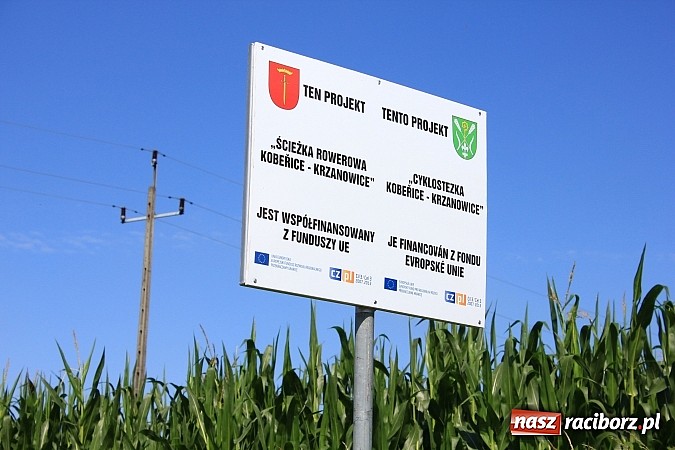 Zdjęcie w galerii na portalu naszraciborz.pl: Otwarto nową ścieżkę rowerową w Borucinie! wiadomości z regionu