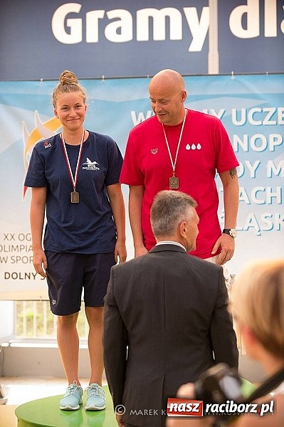 Zdjęcie w galerii na portalu naszraciborz.pl: Pływanie. Złota Kasia, srebrny Krzysztof, brązowa Ola wiadomości z regionu