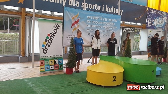 Zdjęcie w galerii na portalu naszraciborz.pl: Pływanie. Złota Kasia, srebrny Krzysztof, brązowa Ola wiadomości z regionu