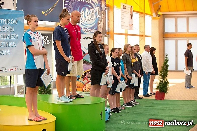 Zdjęcie w galerii na portalu naszraciborz.pl: Pływanie. Złota Kasia, srebrny Krzysztof, brązowa Ola wiadomości z regionu