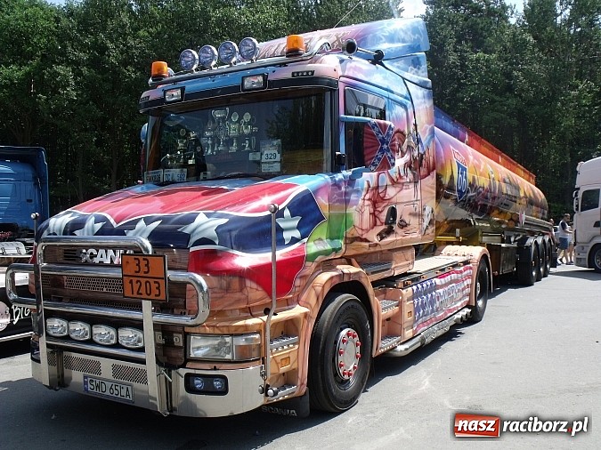 Zdjęcie w galerii na portalu naszraciborz.pl: Tłumy na zlocie Master Truck 2014 wiadomości z regionu