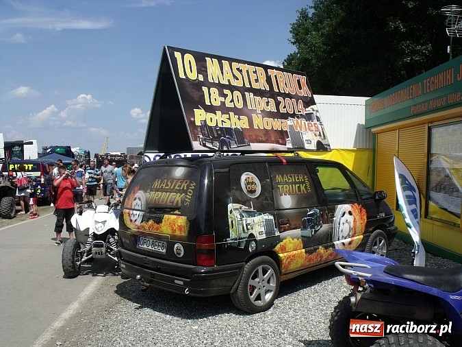 Zdjęcie w galerii na portalu naszraciborz.pl: Tłumy na zlocie Master Truck 2014 wiadomości z regionu
